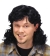 Mullet Wig Black