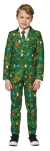 Boys Christmas Green Tree Xl