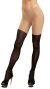Tights Sheer Lace-Up Nude/Blk