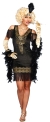 Women's Swanky Flapper Costume SM