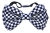 Bow Tie White/Black Check