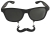 Sunstache Blk Stache Dk