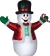 Snowman Luxe Giant Airblown