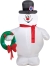 Airblown-Frosty Holding Wreath