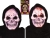 Skull Mask  Dripping Bleeding