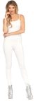 Basic Unitard Adult White Sm M