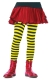 Tights Child Striped Bk/Yw 4-6