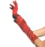 Gloves Elbow Length Red
