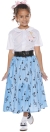 50'S Skirt Set Child Small 4-6
