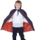Cape Taffeta Child Red/Black