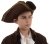 Pirate Captain Hat Ch Brown