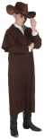 Wild West Duster Coat Ch Brown