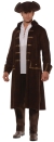 Pirate Coat Set Ad Brown Std