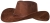 Cowboy Hat Adult Brown