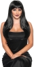 Flirty Black Wig