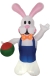 Inflate Bunny W Egg 7Ft