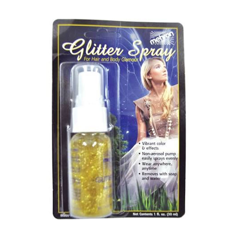 Glitter Spray Gold 1 Oz