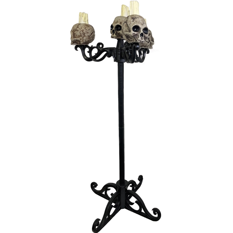 LED Skull Candelabra Decor main image 0