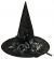 Witch Hat W/Bone Skull
