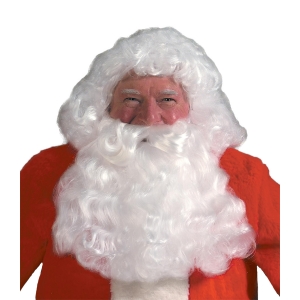 Deluxe Santa Wig & Beard Set