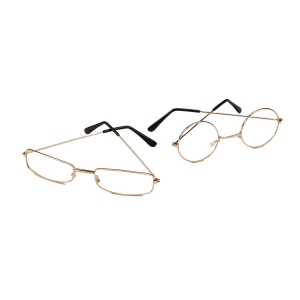 Rectangular Santa Glasses