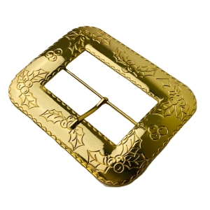 Santa Cast Belt Buckle