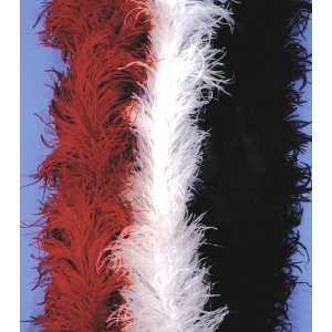 Boa Ostrich Red 2 Yds