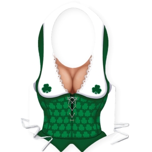 Plastic Irish Miss Vest