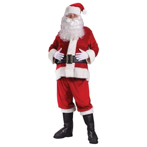 Santa Suit Rich Velvet