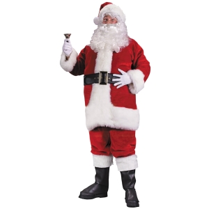 Men's Premium Santa Suit Costume - Large
