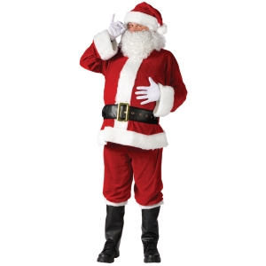 Santa Suit Complet Velour Plus