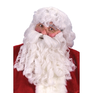 Dlx Santa Wig Beard Mustache