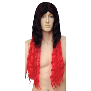 Oz Man Long Black Red Kinky