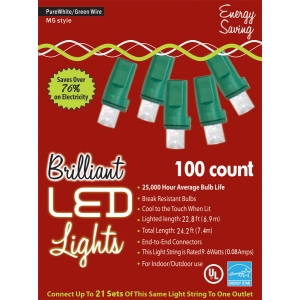 Holiday Lights 100L M5 Pure Wt
