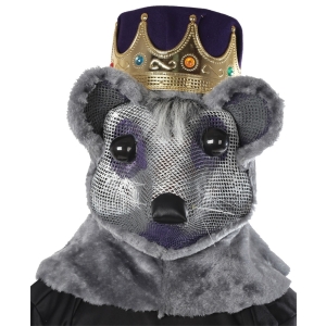 Mouse King W Crown Purple Red