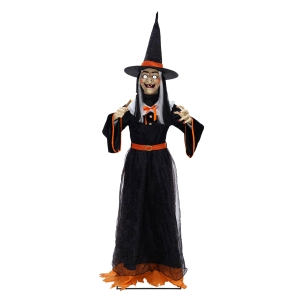 Animated Whimsical Witch