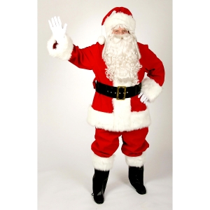 Regal Red Velvet Santa Suit - LG