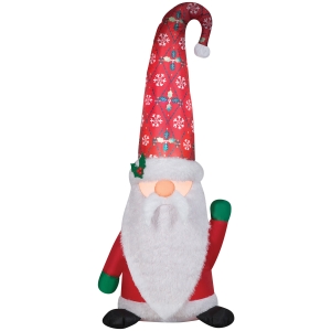 Airblown Mixed Media Christmas Tomten Inflatable
