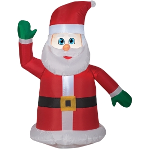 Airblown Car Buddy Santa Inflatable
