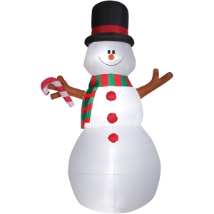 Airblown Swiveling Snowman Inflatable