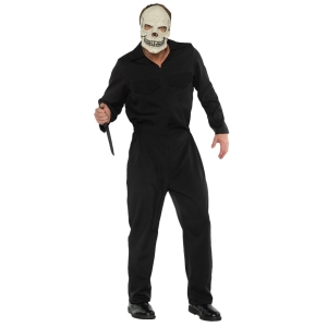 Boiler Suit Adult Black