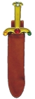 Dagger Jeweled W Sheath