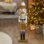 3 Ft. Large Classic Gold Wood Holiday Nutcracker with Scepter - JT04001GD