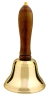 8in Christmas Brass Hand Bell