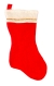 Red Snowtex Santa Stocking
