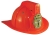 Jr Fire Chief Helmet Ages 5 Up