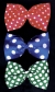 Bow Tie Jumbo Polkadot Green