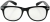Glasses Blues Blk/clr