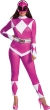 Women's Pink Ranger Deluxe Costume - Mighty Morphin