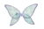 Wings Child Fairy Blue Green